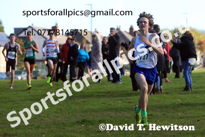 Mens Under-18s 2026 Northern Cross Country Relays, Graves Park, Sheffield. Photo: David T. Hewitson/Sports for All Pics